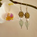 Ohrhänger „Fleurs & Perles“