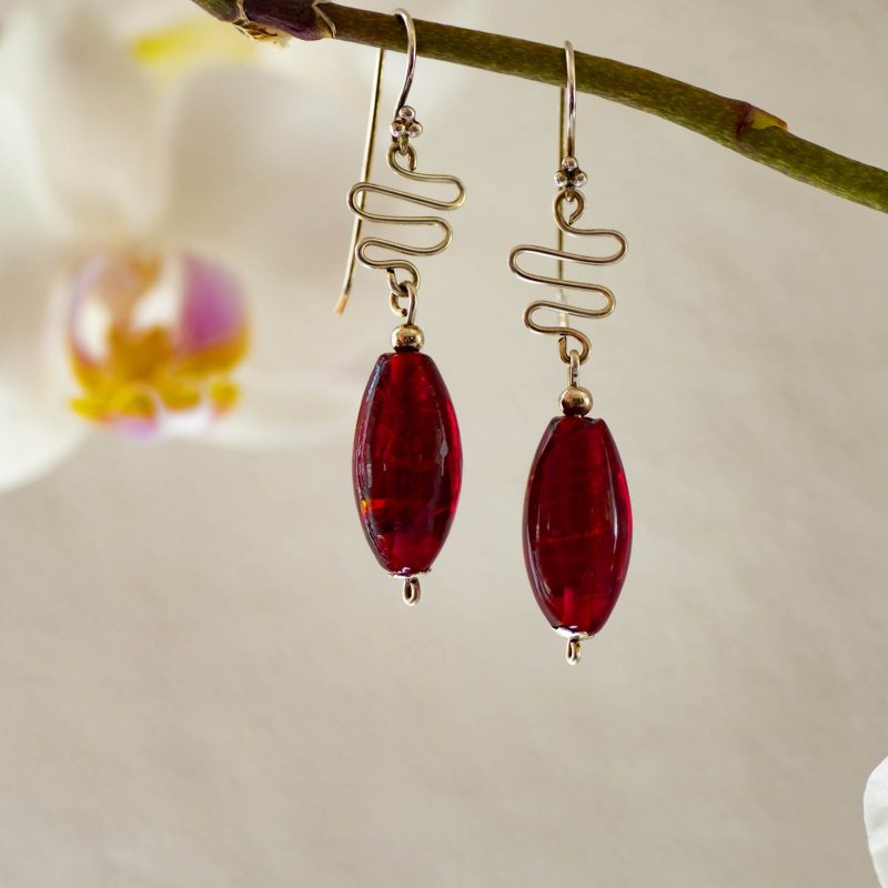 Ohrhänger „Ruby“