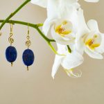 Ohrhänger "Nachtblau"