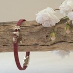 Korkarmband „Ginkgo- Rosenholz“