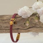 Korkarmband „Lotus-Tigerauge“