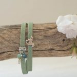 Korkarmband „Pferd- Türkis“